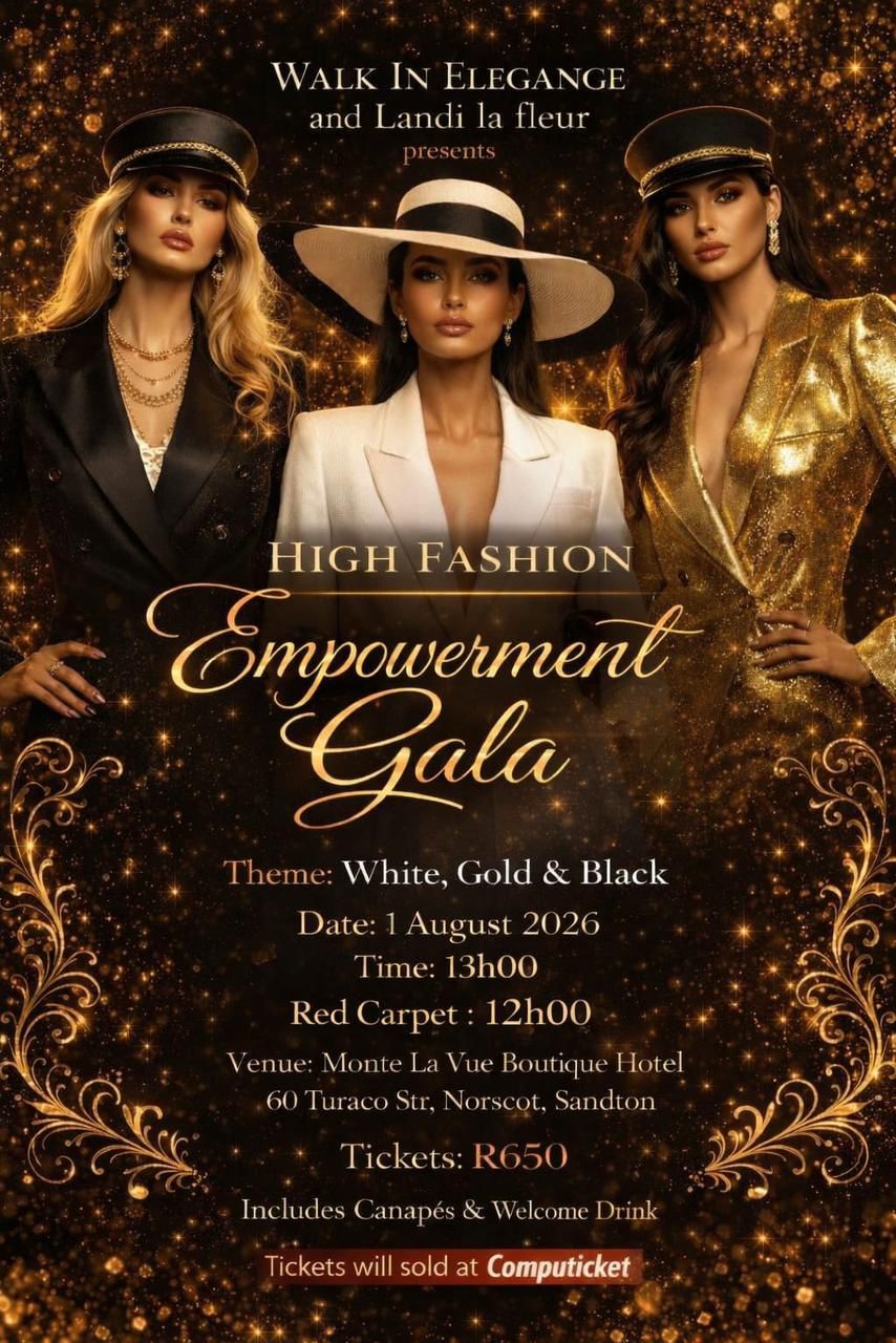High Fashion Empowerment Gala featured event poster